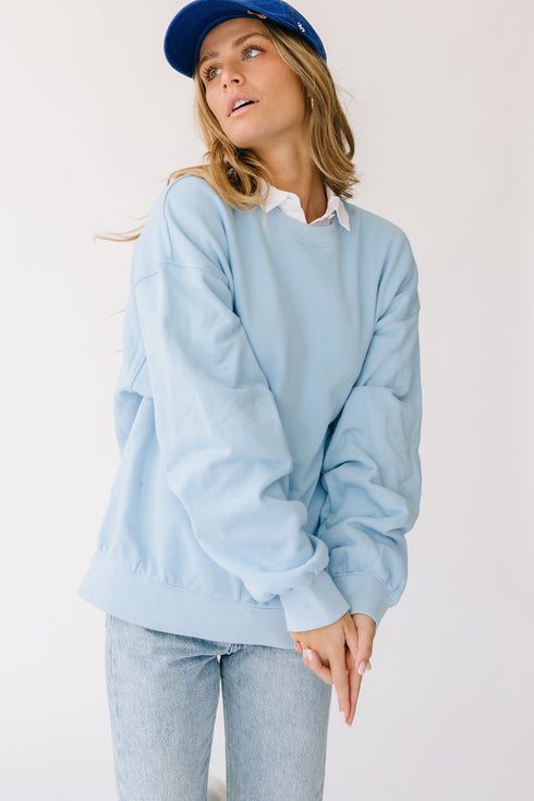 Colour Pop Pullover // Sky